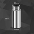 thumbnail image 1 of 10-60mm Shower Head Extension Pipe Stainless Steel Bathroom Shower Extension For Bathroom Home Hardware Accessories, 1 of 10
