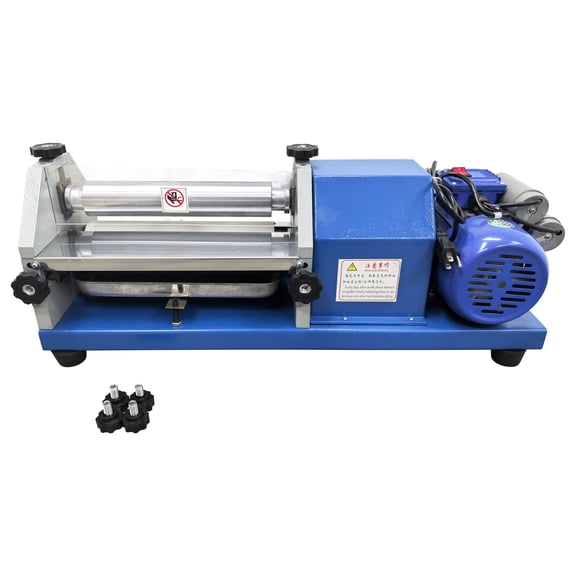 10.63" Automatic Gluing Machine Water-soluble Glue Gluing Device Soft Roller Leather Glue Coating Machine