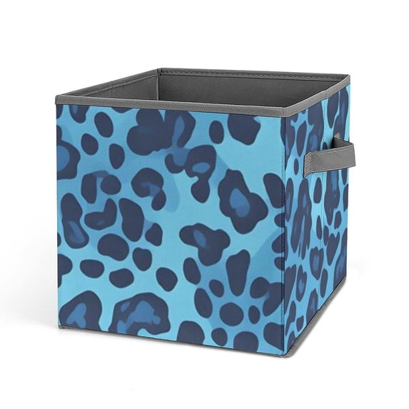 10.6in Folding Storage Box Solid Material Handle On Both Sides For Easy ...