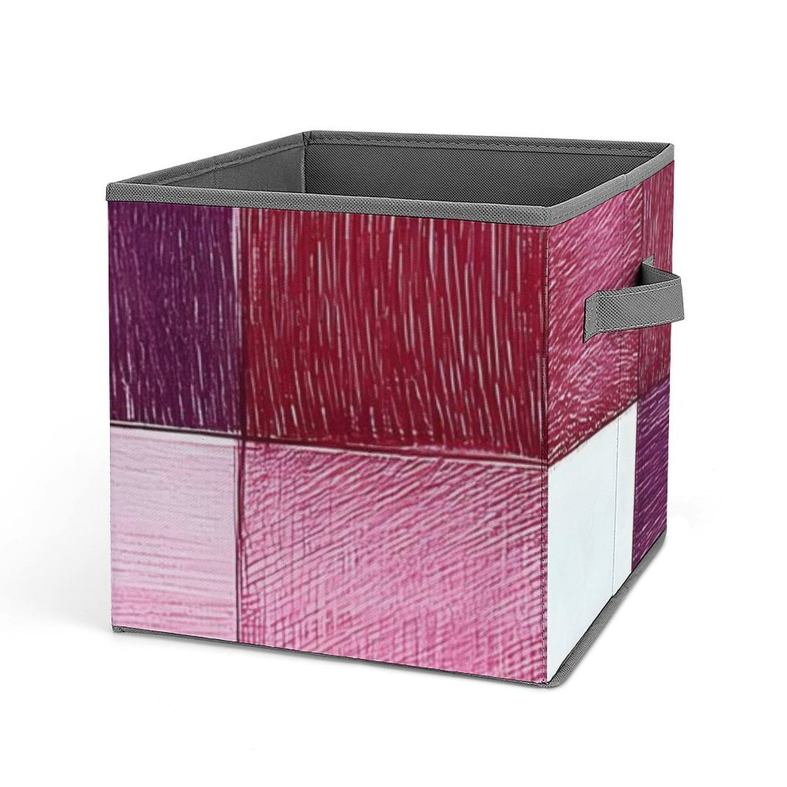 10.6in Folding Storage Box Solid Material Handle On Both Sides For Easy ...