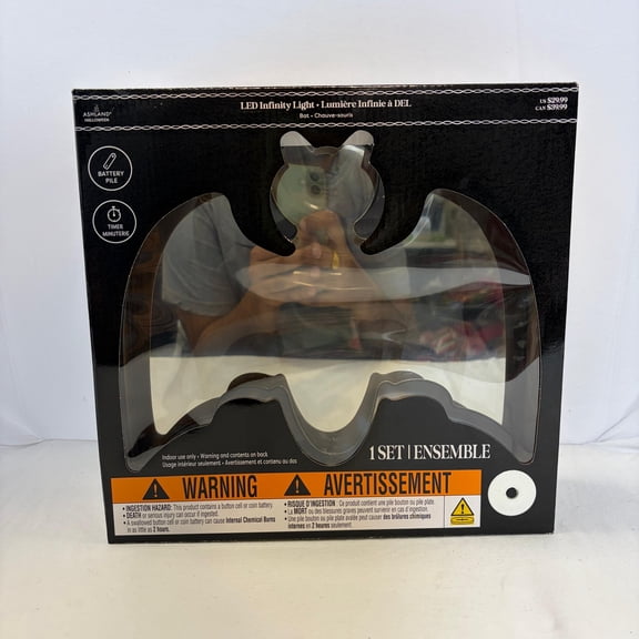 LED Infinity Bat Halloween Light