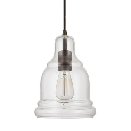 10.75 Inch 1 Light Pendant In Modern Style 7.5 High By 10.75 Wide-Burnished Bronze Finish    -Traditional Installation Capital Lighting 4643Bb-138