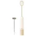 thumbnail image 1 of 10.8 Inch Rechargeable Electric Frother Stirrer, Handheld Cordless Milk Frother with Two Mixing Heads, Electric Egg Whisk, Coffee Foam Maker for Latte, Cappuccino, Beverage Mixing and Egg Blending, 1 of 6