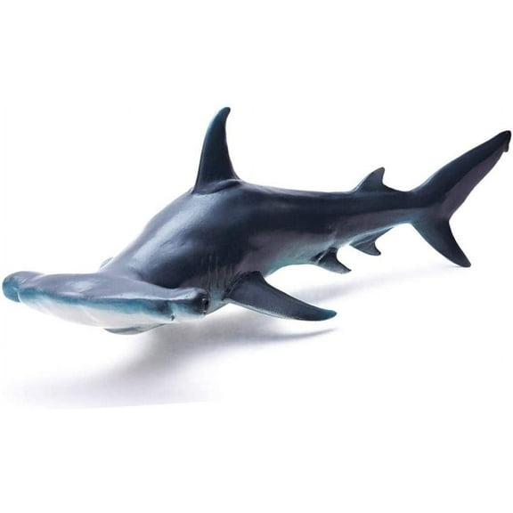 10.8"Sea Life Big Whale Shark Action Figure Wild Shark Model Toy Soft Rubber Realistic Ocean Shark Educational and Role Play Toys