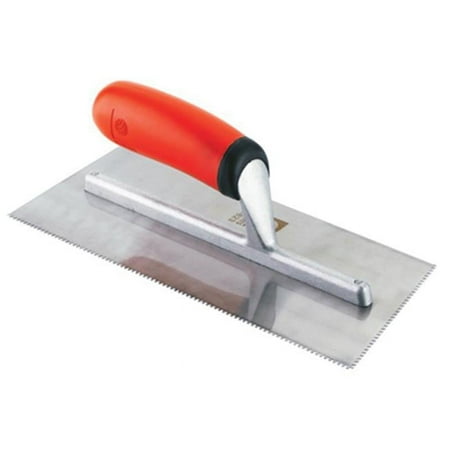 10-823 0.06 x 0.06 x 0.06 in. Carpet Square Notch Trowel