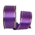 thumbnail image 1 of 10.87 in. 50 Yards Bi-Stripe Ribbon, Purple, 1 of 1