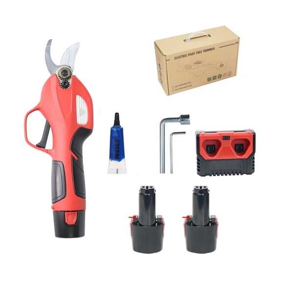 10.8V Cordless Pruner Lithium-ion Pruning Shear Efficient Scissors Bonsai Electric Tree Branches Garden Electric Tools SC-2601 ,Easy to Operate