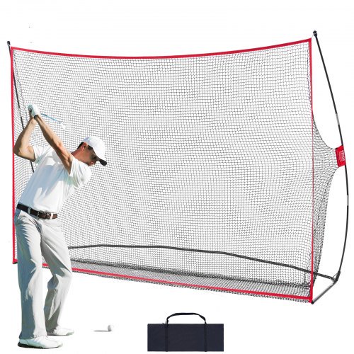 10.8x7ft Golf Practice Hitting Net Indoor Personal Driving Range