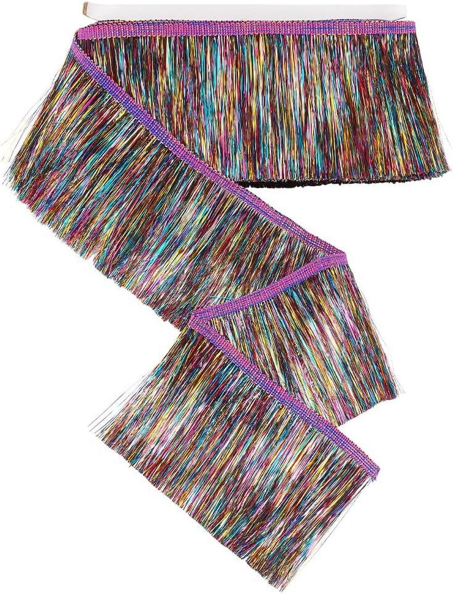 【COLOR iN ID】Fringe slip 10M PET Tassel Polyester Ribbon Trim Clothes Accessories