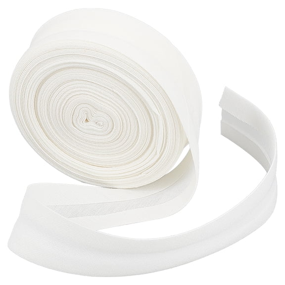 10.9 Yards Polycotton Single Fold Bias Tape 3/4 inch Wide Cornsilk Bias Binding Tape Hemming Ribbon for DIY Garment Sewing Seaming Piping Quilting