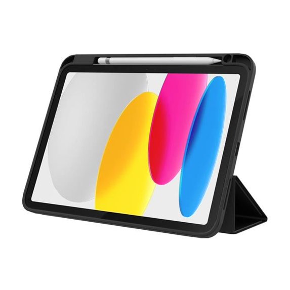 10.9 in. DuraPro Protective Folio Case for iPad, Black - 2022