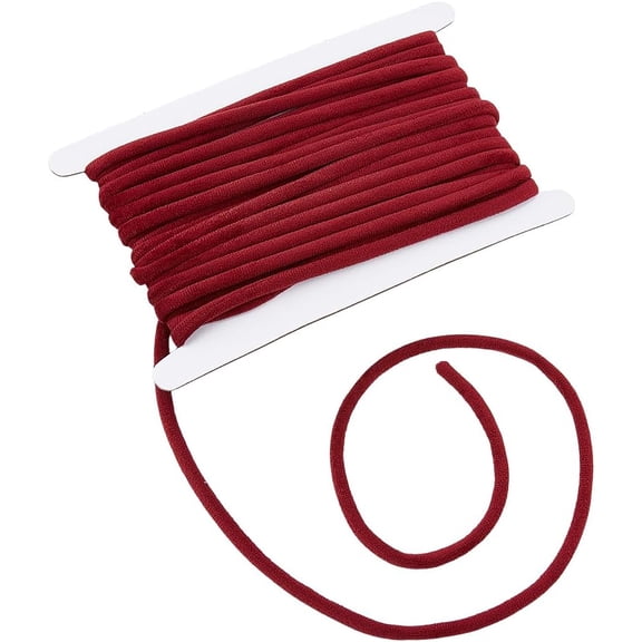 10.94 Yards 1/4 Inch Vintage Dark Red Velvet Ribbon Thin Burbundy Fabric Trim Christmas Ornaments Ribbons Bundle