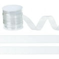 thumbnail image 1 of 10.94 Yards(10m) Clear Elastic Strap 15mm/0.59inch Wide Transparent Elastic Band Clear Bra Strap Lightweight Clear Elastic for DIY Shoulder Bra Clothes Sewing Project 0.2mm Thick Clear, 1 of 9