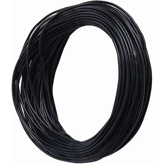 10.94 Yards 1MM Cowhide Black Genuine Leather Cord for Jewelry Making Round Real Leather String Lace Cording Rope Braiding Strip Thread for Crafting Necklace Bracelets Wraps Beading
