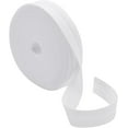 thumbnail image 1 of 10.94 Yards Double Fold Bias Tape 5/8 Inch Bias Tape Double Fold White Polycotton Binding Tape Continuous Sewing Fabric Bias Tape for Sewing Seaming Quilting Hemming Piping Apparel Craft, 1 of 5