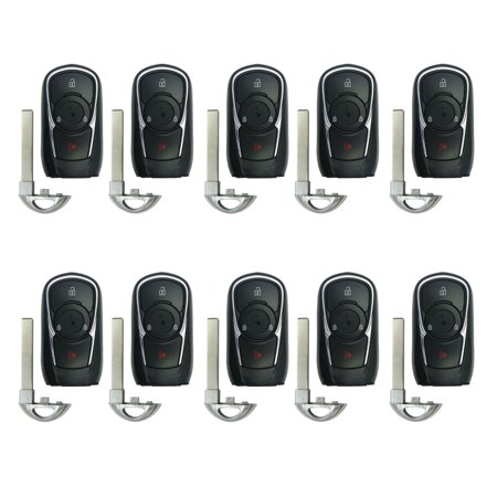 10 AKS KEYS Aftermarket Smart Key Fob for Buick Encore 2017 - 2021 3B FCC# HYQ4AA