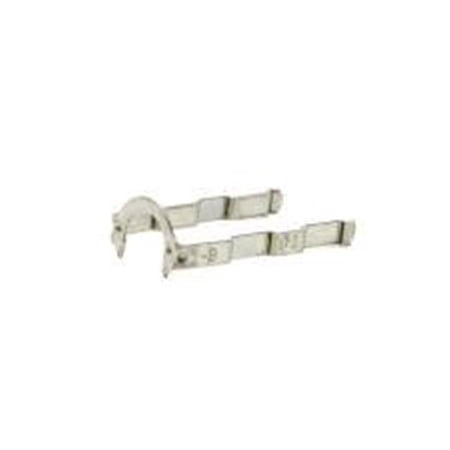 10 AN Aluminum E-Z Clip, Natural