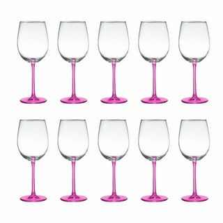 Pink Wine Glass 4 Etched Pink Barbie Glasses for the Love of 