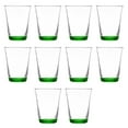 thumbnail image 1 of 10 ARC Clear Glass Pint Cups Set, 16 oz. - Mixing, USA Made, Green, 1 of 5