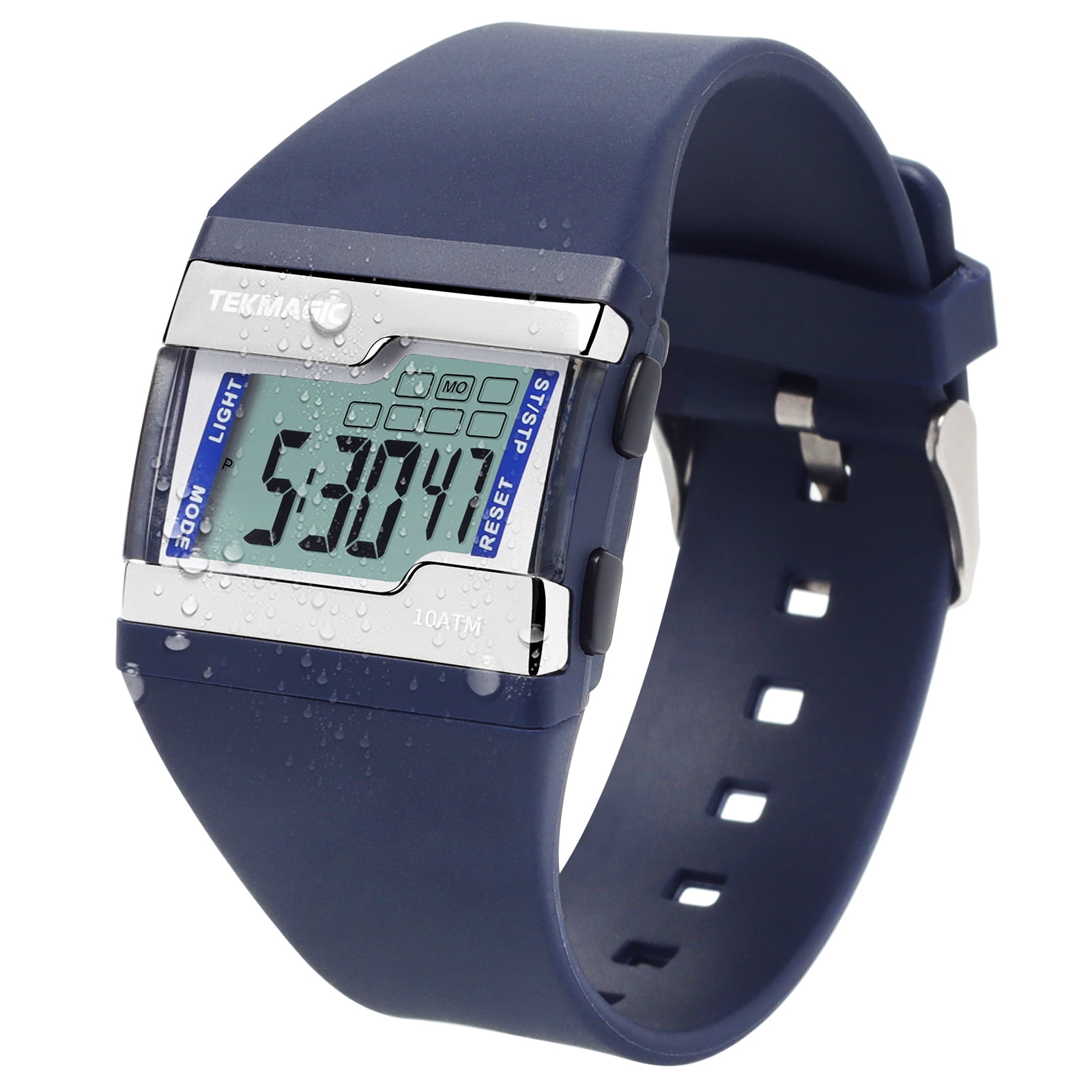 Wrist watch with cheap multiple alarms