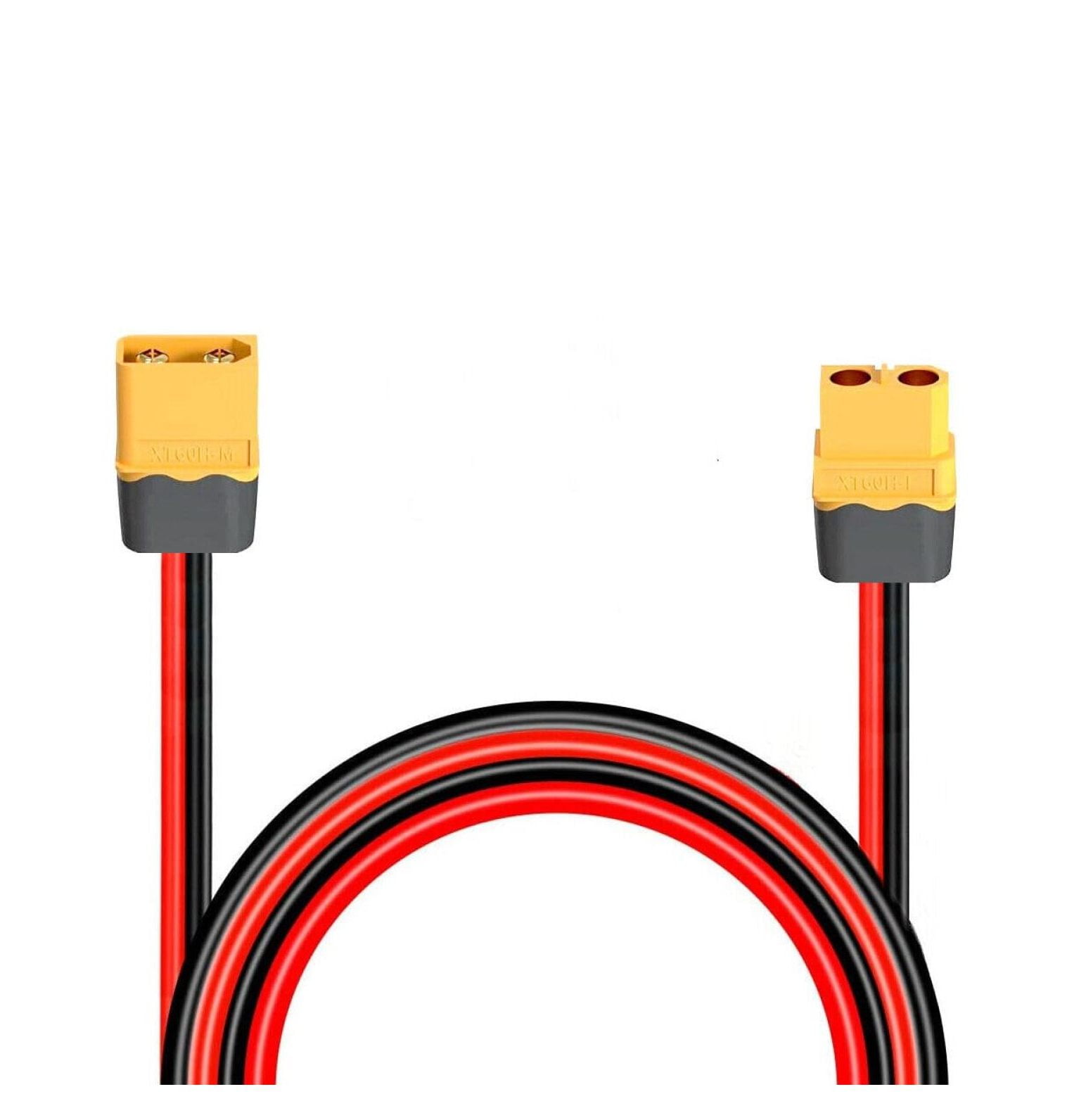Spina batteria parallela XT60 12AWG/14AWG Maschio/Femmina 1to2/1to3 Cavo doppia estensione 10CM Filo in silicone 10CM per motore batteria RC  26