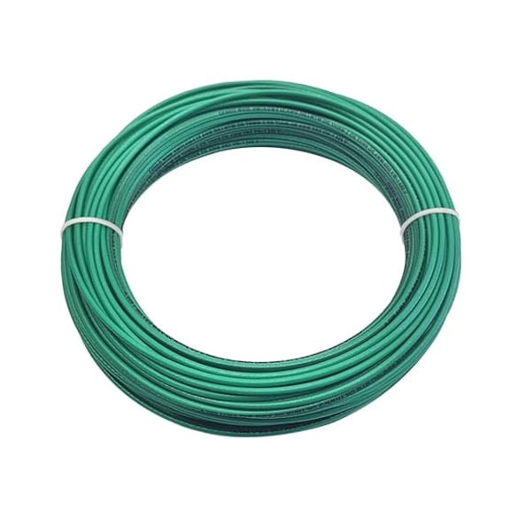 10 AWG Gauge Insulated Stranded Copper THHN/THWN-2 Building Wire - 600 Volts Residential, , Industrial UL Listed (75 Feet, Green)