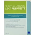 thumbnail image 1 of 10 Actual, Official LSAT Preptests: (Preptests 7,9,10,11,12,13,14,15,16,18) (Paperback), 1 of 1