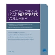 10 Actual, Official LSAT Preptests Volume V Preptests 62-71, Paperback