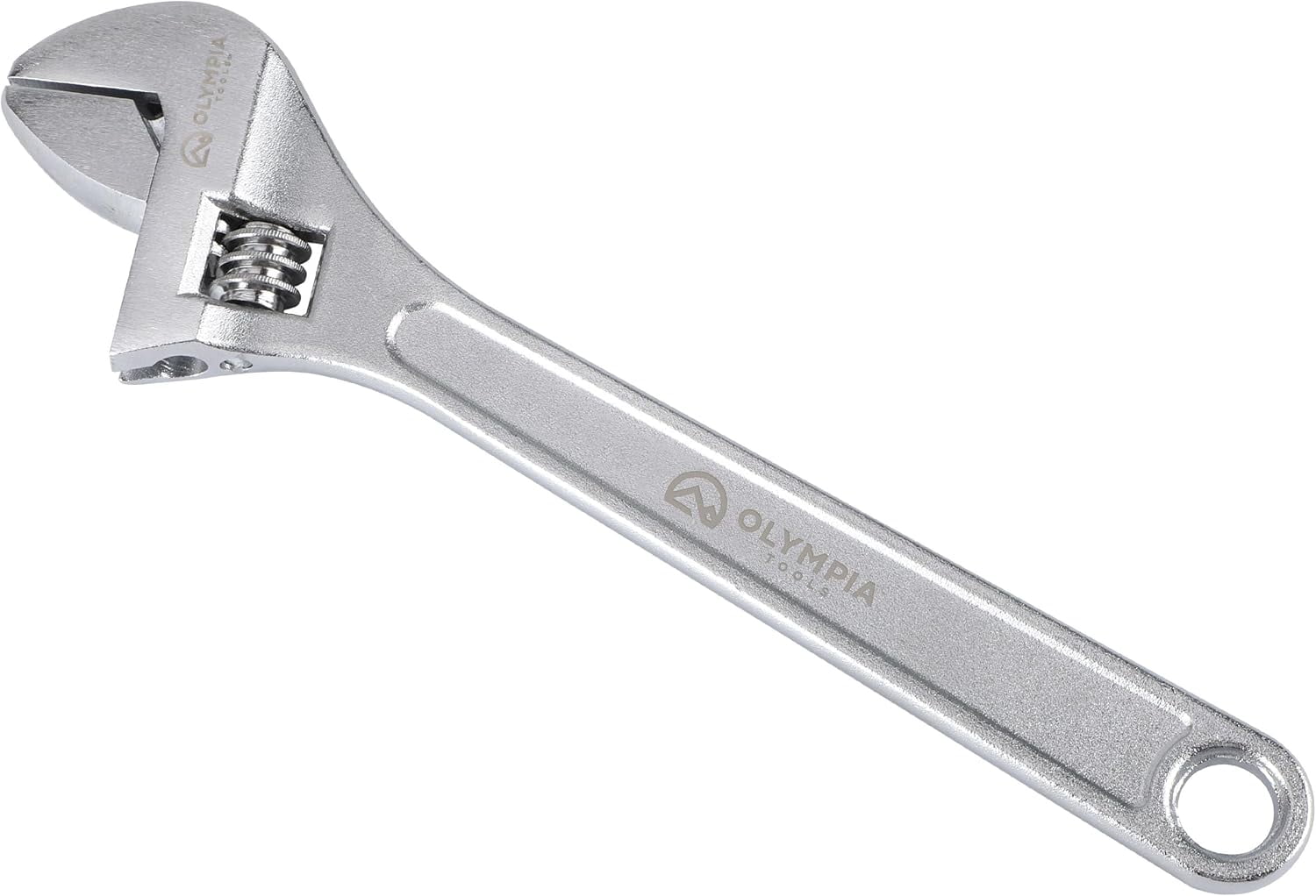 10" Adjustable Wrench, Heavy Duty Drop Forged Steel, Chrome Plated, Precision Machined Jaws, Rust Resistant