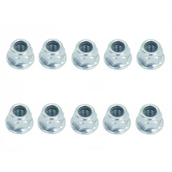 (10) Aftermarket Nylon Insert Lock Nut Fits John Deere Replaces 14M7396