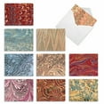 thumbnail image 1 of 10 All Occasion Blank Note Cards Assorted (4 x 5.12 Inch) - MARBLED MARVELS, 1 of 6