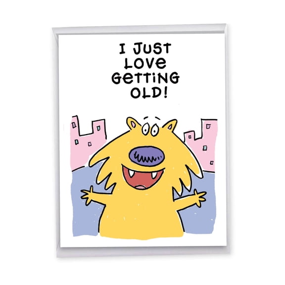 The Best Card Company 10 Assorted Thank You Notes Set 4x5.12 w/ Envelopes, 10x1 Designs, For Men, Women, Rainbow Bright M4963TYG-B1x10