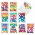 thumbnail image 1 of 10 All Occasion Blank Note Cards Assorted (4 x 5.12 Inch) - WORD STACKS M3317, 1 of 6