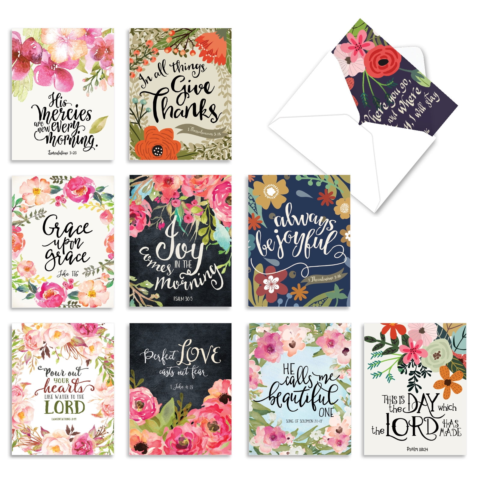 NobleWorks, All Occasion Blank Note Cards Pack, 10ct, 4 x 5.12 inch ...