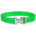 thumbnail image 1 of 10 - Country Brook Design® Alligator Clip Nylon Tie Down Straps - Hot Green - 4 Feet, 1 of 2