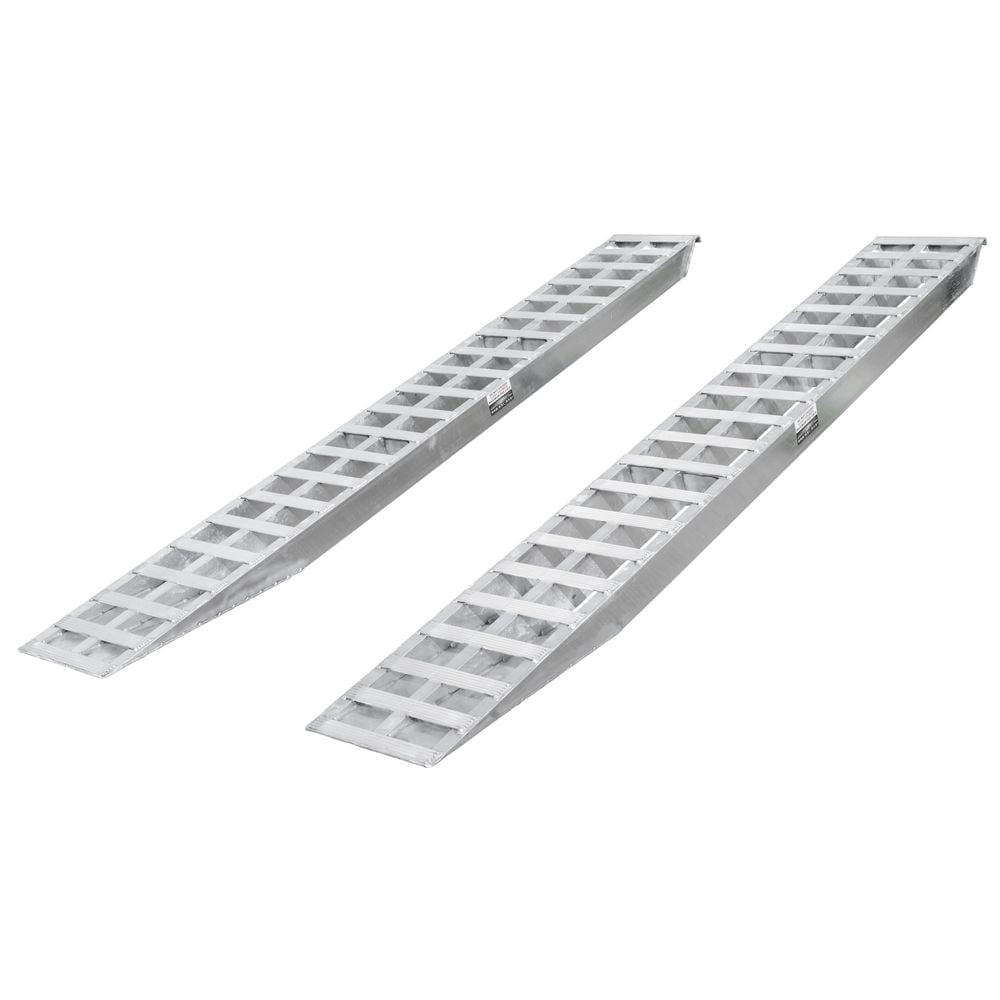 10' Aluminum Vehicle, Pickup, ATV Auto Loading Ramps, 5,000 lb Capacity ...