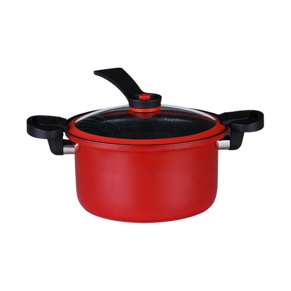 10" Aluminum Alloy Pressure Cooker - Non-Stick Multi-Purpose Pot for All Stovetops