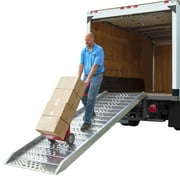 DISCOUNT RAMPS 10' Aluminum Box Truck Walk Ramp for 10-36in Load Height