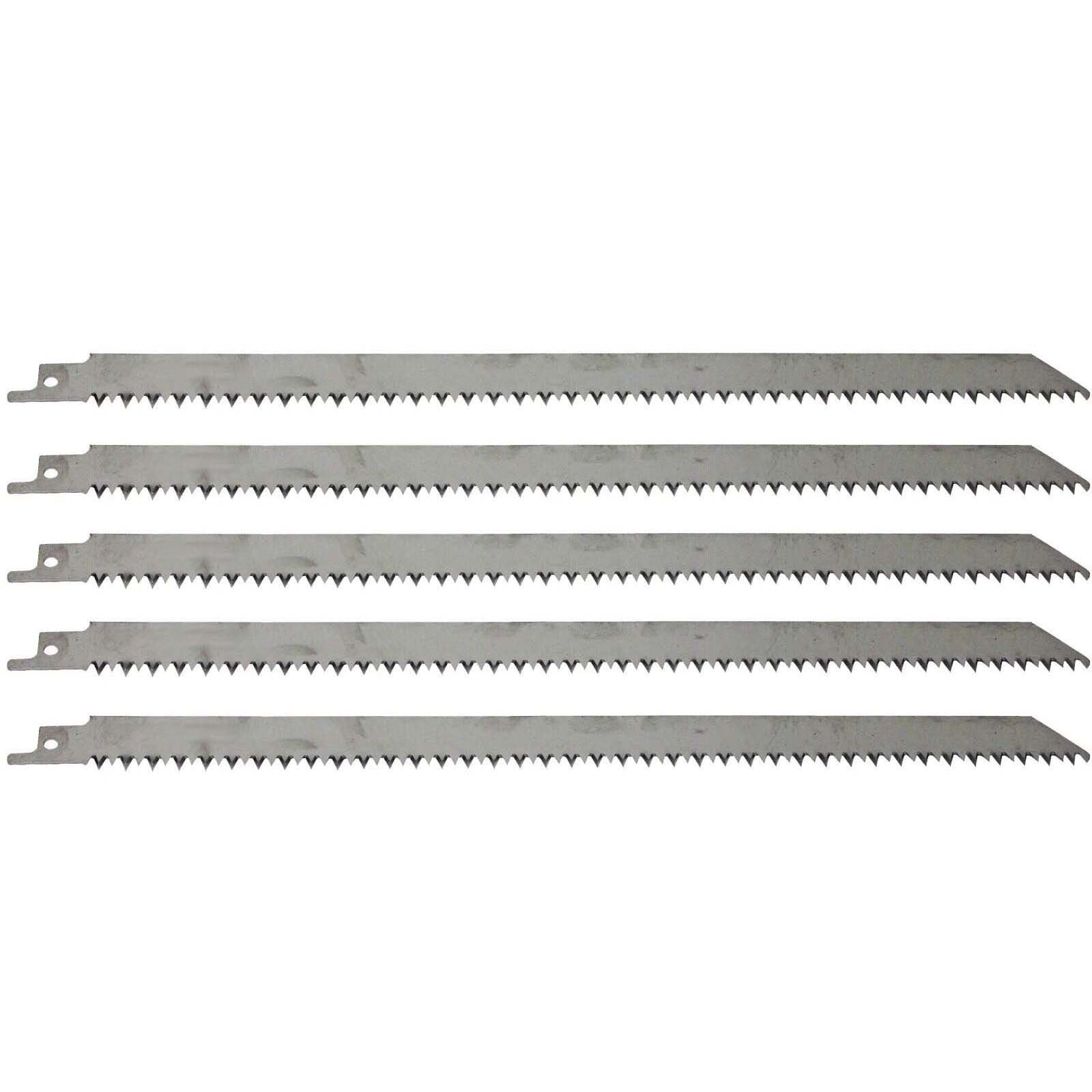 10 Aluminum Saw 12 Inch Stainless Steel Meat Bone Cutting Reciprocating Saw 5 Pack