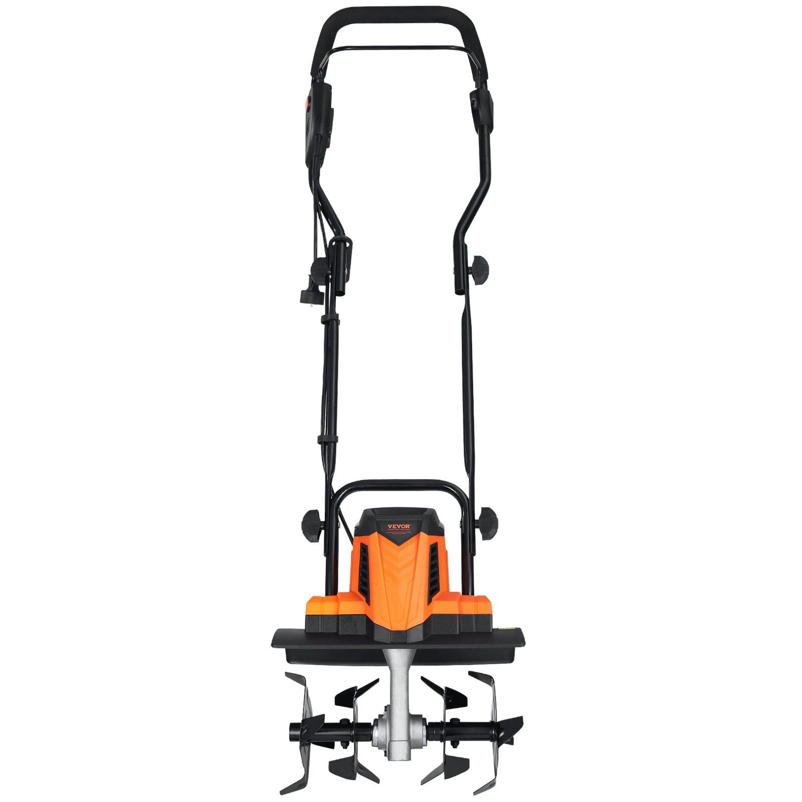 10 Amp Electric Tiller, 14" Tilling Width, 3.94" Depth, Steel Tines, Corded Cultivator for Garden & Lawn – Powerful Soil Digging Tool