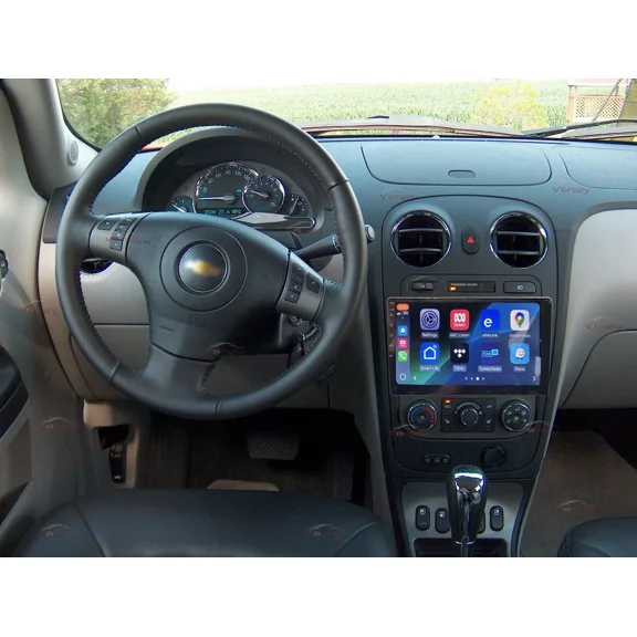 10" Android 14 Car Stereo Compatible for Chevrolet HHR (SS/LT/Panel/LS) (2006-2011), 4+64GB, Wireless CarPlay & Android Auto, Built-in GPS, AHD Backup Camera, BT/WiFi/SWC/Split Screen