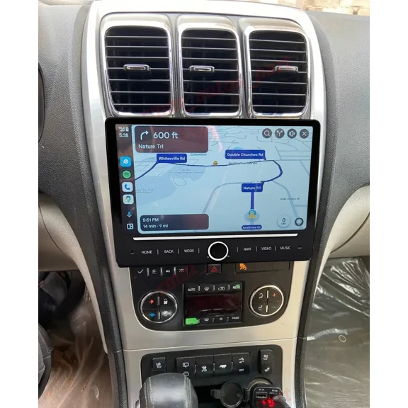 10" Android 14 Car Stereo Compatible for GMC Acadia (2007-2013), 4+64GB, Wireless CarPlay & Android Auto, Built-in GPS, AHD Backup Camera, BT/WiFi/SWC/Split Screen