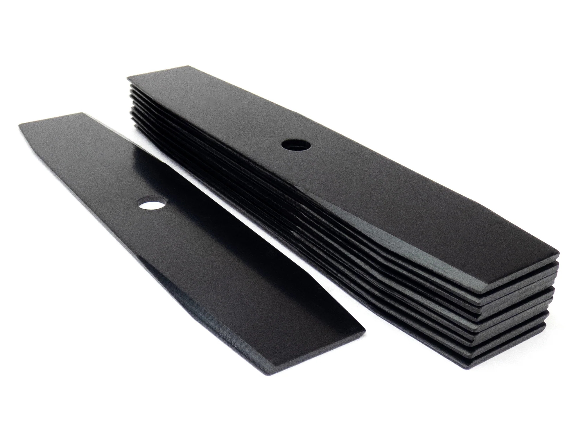 (10) Angle Beveled Edger Blades 10" x 2" 40403