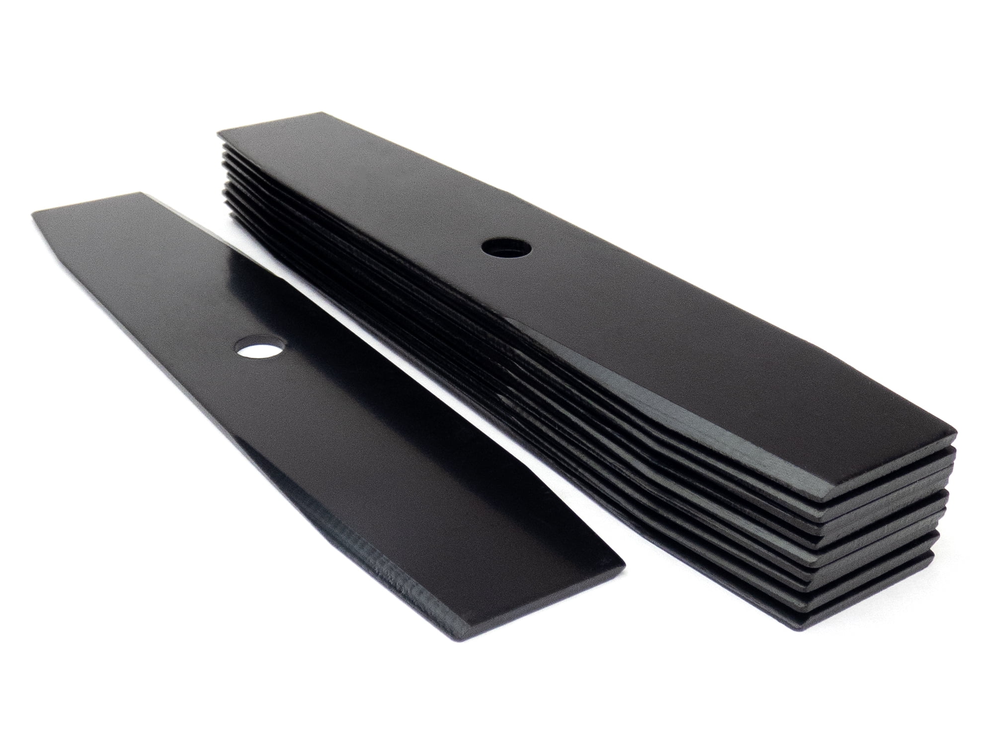 (10) Angle Beveled Edger Blades 10" x 2" 40403