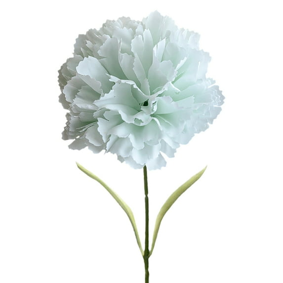 Under $10 Artificial Carnations Silk Flowers, Cloth Mother'S Holiday Gift Fake Flowers, Artificial Carnations Silk Flowers Bouquet for Mother'S Day Wedding Home Decoration 41.5Cm Height