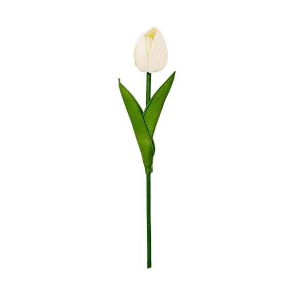 Under $10 Artificial Tulip Bouquet, Pu Artificial Tulip Bouquet, Artificial Flower Decorative Centerpiece for Living Room Dining Table Wedding And Photography