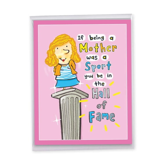 The Best Card Company 10 Assorted Blank Notes Set 4x5.12 w/ Envelopes, 10x1 Designs, For Men, Women, Bouncing Beagles AM6296OCB-B1x10