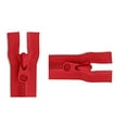 thumbnail image 1 of #10 Atom Red Separating Molded Vislon Sleeping Bag & Tent YKK Zipper - Color: Atom Red #820 - Choose Your Length - Made in The United States (1 Zipper Per Pack) (108" Inches), 1 of 1