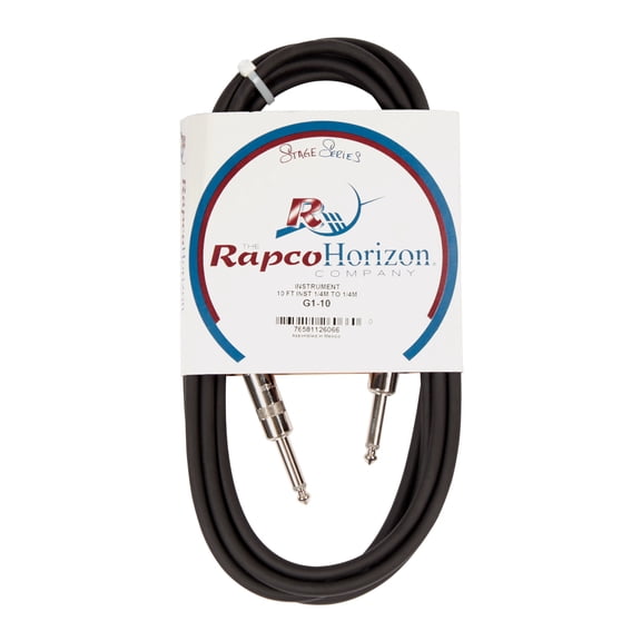 Rapco Horizon Standard Guitar Cable 10 ft.