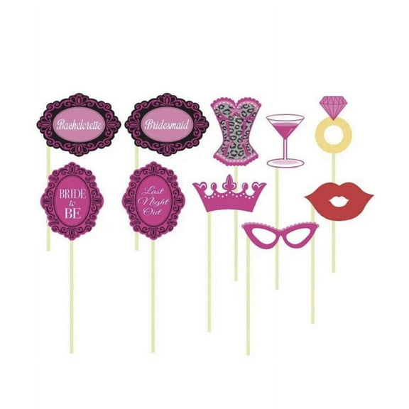 10 BRIDE TO BE PHOTO PROPS BRIDAL BASH PARTY DECORATION BACHELORETTE